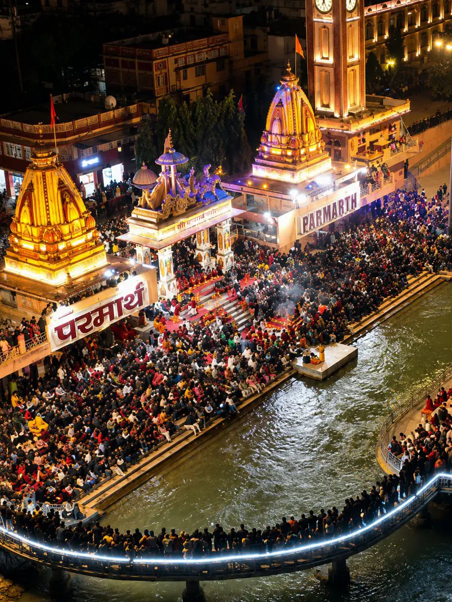 Parmarth Niketan in Rishikesh, India