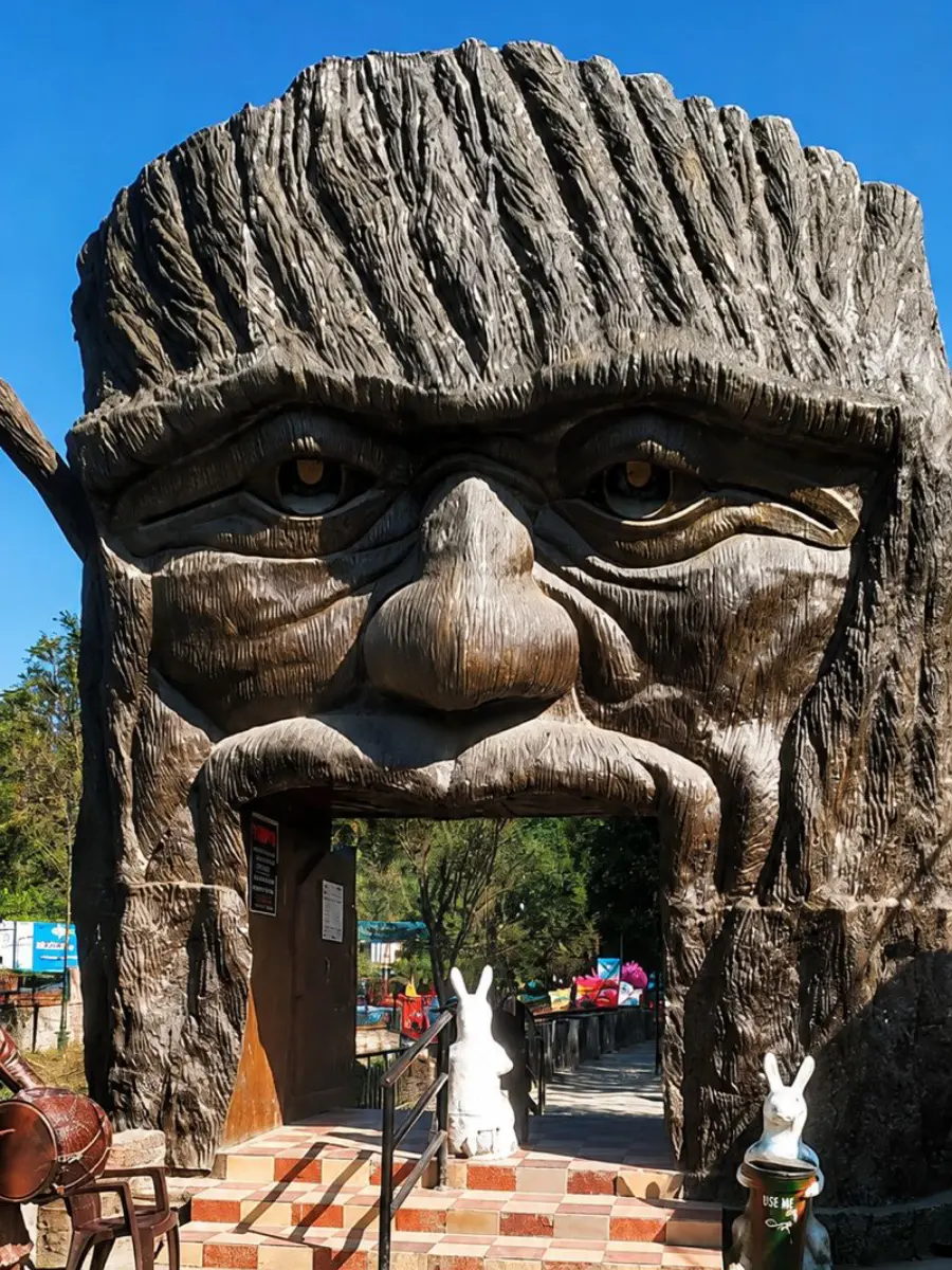 Robber's Cave in Dehradun, India