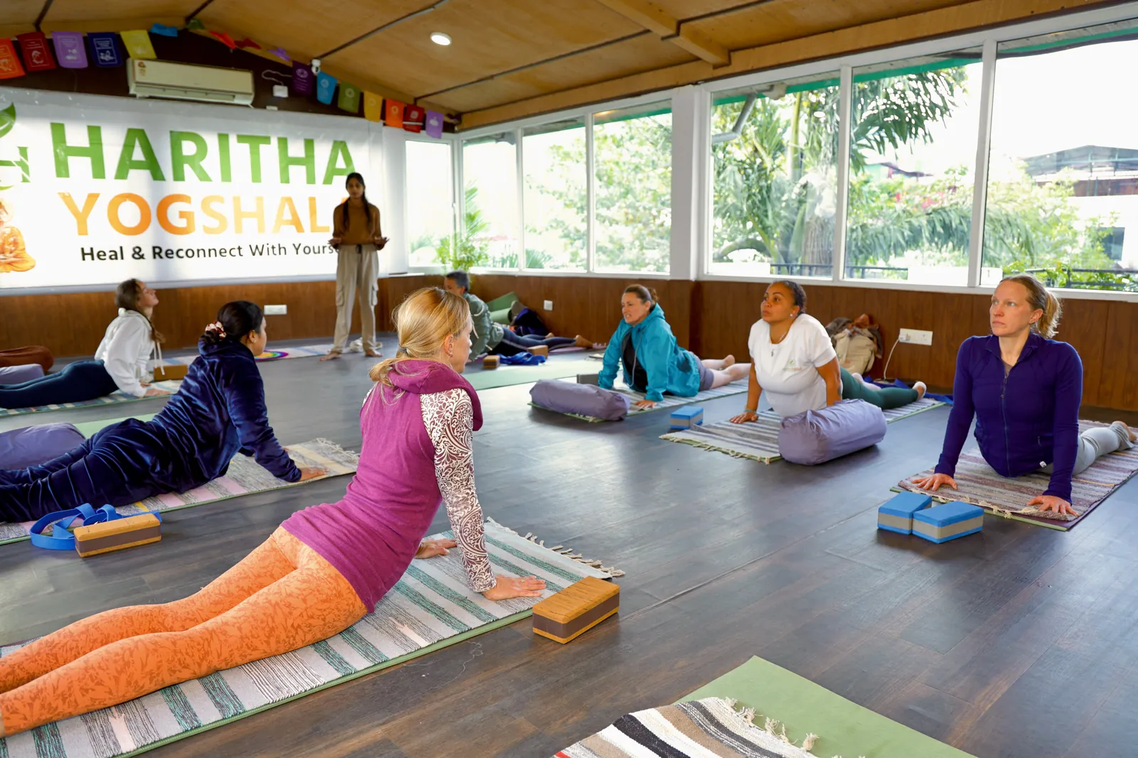 Teacher training course in progress