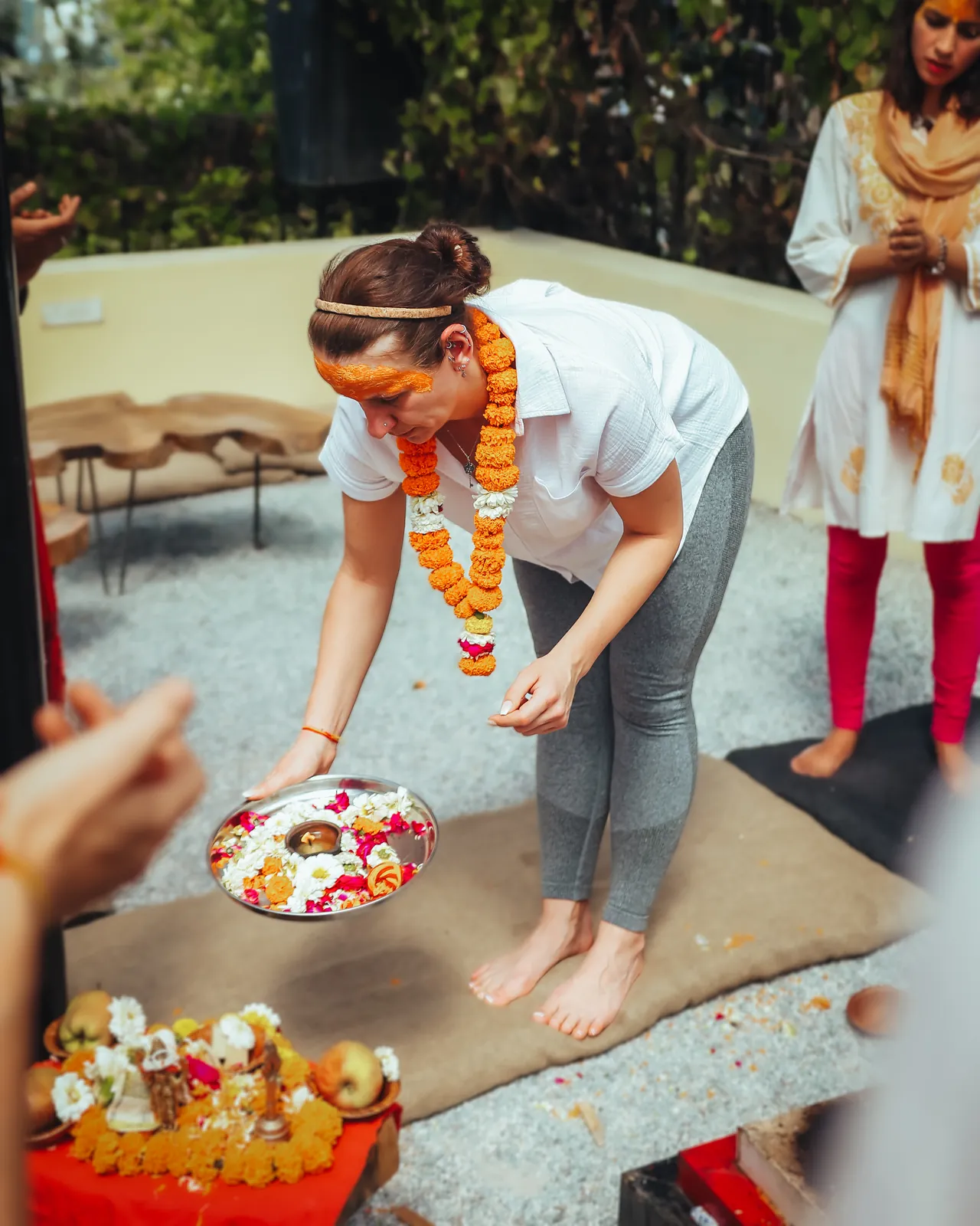 Spiritual rituals and ceremonies at Haritha