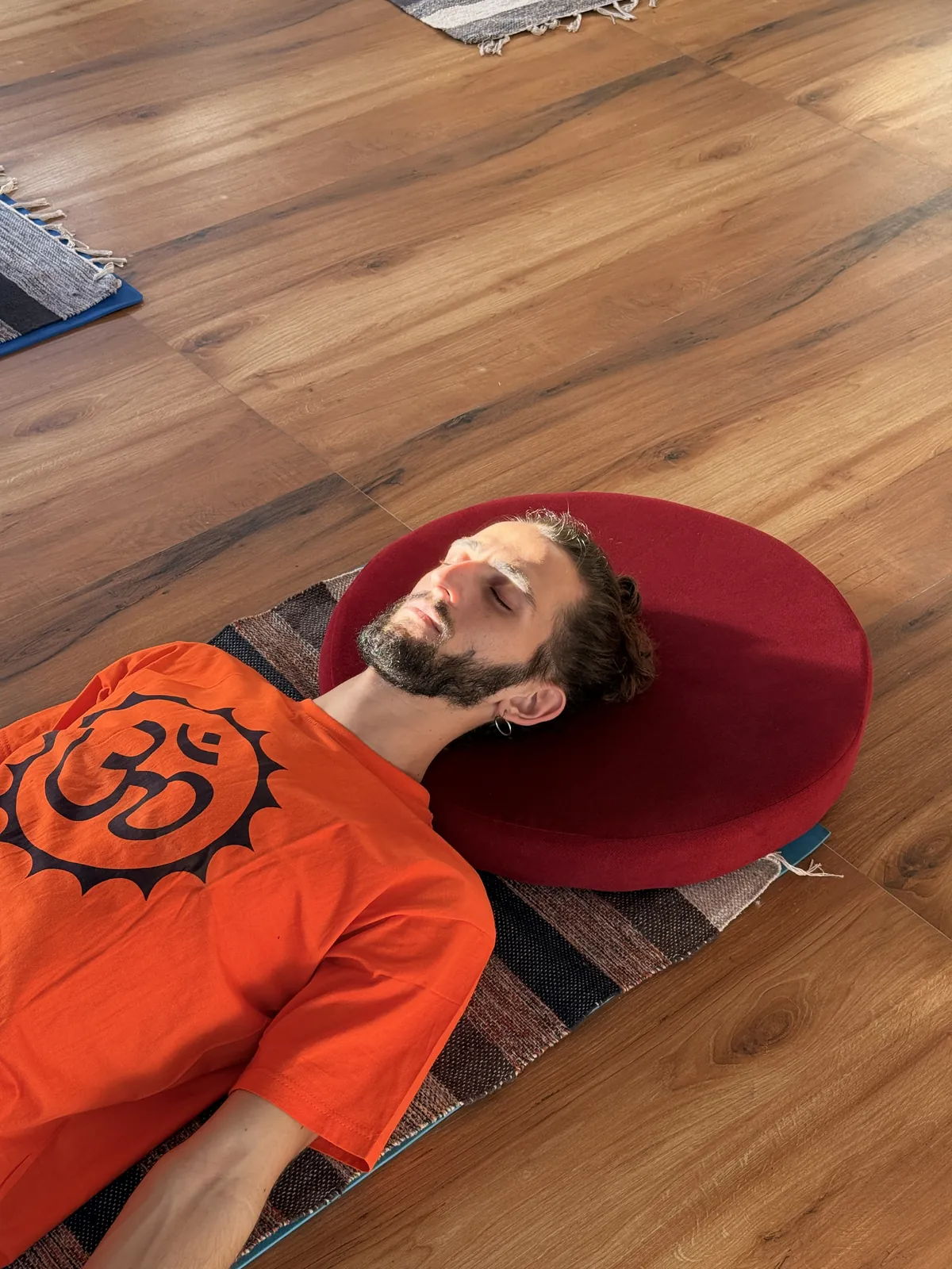 Chakra balancing therapy session